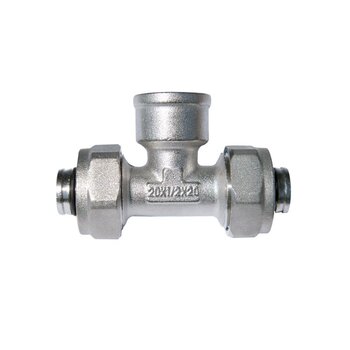 Tee Durman Gas 3/8 x 3/8 x 3/8