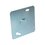 Tapa Cuadrada Galvanizada Reforzada 3 x 3 pulg