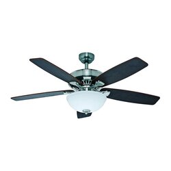 Ventilador de cielo CoolFan Tornado niquel 52 pulg