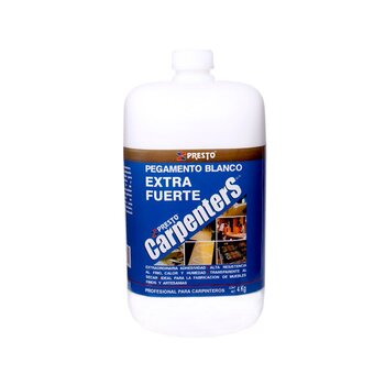 Pegamento Madera Blanco Carpenters Presto 4 kg