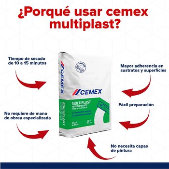 Cemento Multiplast Cemex 40 kg