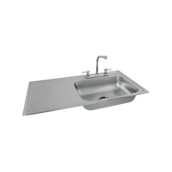 Fregadero K101 marca Eb Técnica 101 x 54 cm Acero Inoxidable