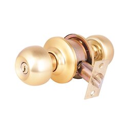 Cerradura Recámara Gamma Laton Satin