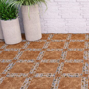 Piso Tecali Daltile 37 x 37 cm Café