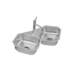 Fregadero CSE110 marca Eb Técnica 100 x 52 cm 2 Tinas