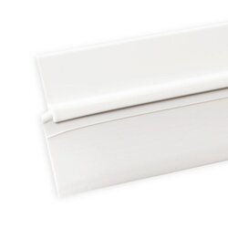 Guarda Polvo Aluminio Blanco 1 m