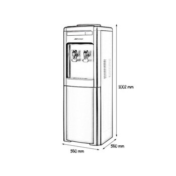 Dispensador de Agua Silver Básico Mirage