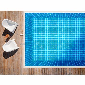 Mosaico para alberca Foncer 33.5x33.5 cm Deba