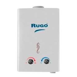 Calentador de Paso Instantáneo Rugo Gas Natural 12 l