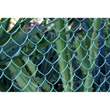 Malla Ciclónica Forrada DeAcero 2.0 x 20 ML Cal 12.5