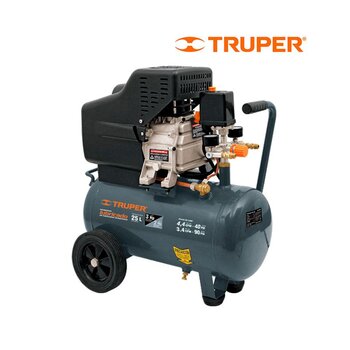 Compresor Horizontal Truper 25 l 3 Hp
