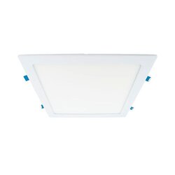 Luminario Led empotrado blanco cuadrado Flat Square Estevez 36W