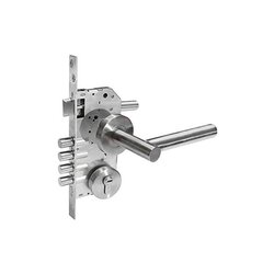 Cerradura Entrada T Dexter Alta Seguridad Ll/Ll Acero Inox.