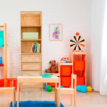 Cajonera Pino 4 Cajones EC4E