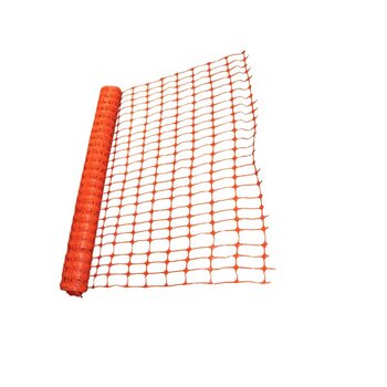 Malla Seguridad Naranja 1.20 x 30 mts