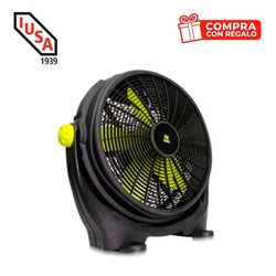 Ventilador piso perilla 20" 50.8cm 3 vel Gratis 10 cubrebocas