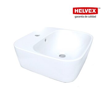 Lavabo de Sobreponer Blanco LV Santorini1