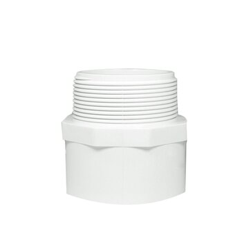 Conector PVC Hidráulico Cedula 40 Rosca Exterior 50 mm 2