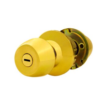 Cerradura Baño Brandy Wine Latón Brillante