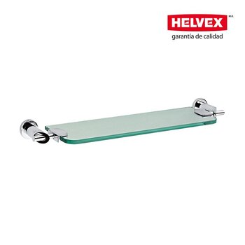 Repisa Cristal Helvex 60 cm Nuva 9126