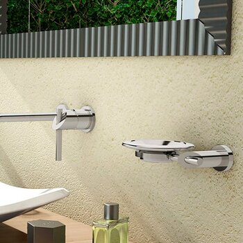 Jabonera Nuva Helvex Cromo 9128