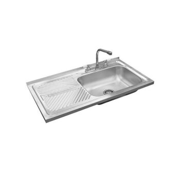 Fregadero CACM201 marca Eb Técnica 103 x 55 cm