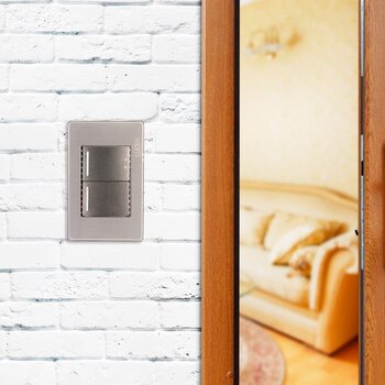 Placa 1 Apagador Escalera 1 Apagador Lucek mod BP023MA