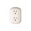 Toma Corriente Dúplex 2P + T Modus marca Bticino Marfil