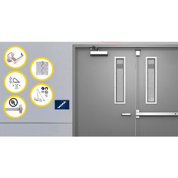 Paquete Puerta Emergencia Doble 194 x 219 cm