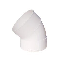 Codo PVC Sanitario 2 45 Grados 50 mm