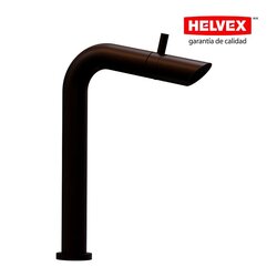 Monomando Lavabo Alto Contra Push Helvex E-923-EB Ébano