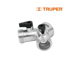 Adaptador Y Truper 2 mangueras Aluminio AD-2