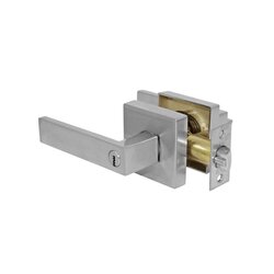 Cerradura Recámara Yale Castelli Níquel Satinado