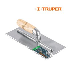 Llana Truper Diente Cuadrado 10 Remaches Madera