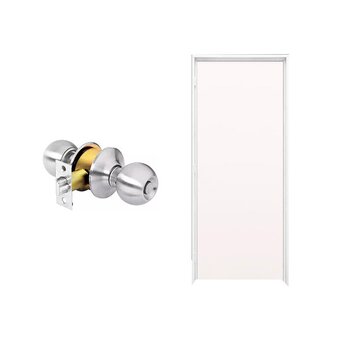 Paquete Puerta Lámina Lisa 75 x 210 cm