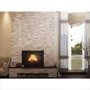 Muro República Daltile 18 x 50 cm Multicolor