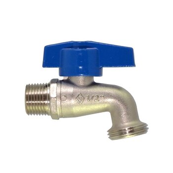 Llave Esfera Lavandería ½ pulg Rosca ¾ pulg