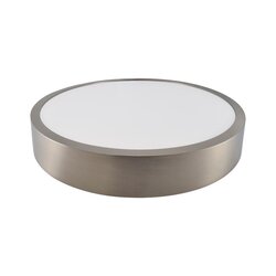 Luminario Led Sobreponer Estevez Luz Blanca 25 W Níquel