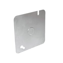 Tapa Cuadrada Galvanizada Reforzada 4 x 4 pulg