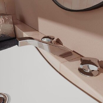 Maneral Tritón Grande Helvex Cromo C-12