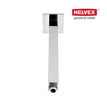 Brazo Chapetón Regadera Techo Helvex TR-038