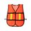 Chaleco Seguridad Naranja Brigadista
