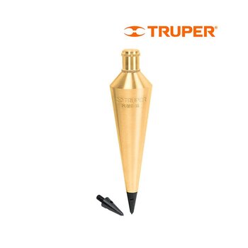 Plomada Truper Latón Triangular 340 Gr