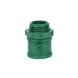 Cople Conduit PVC Pesado ½ pulg Verde