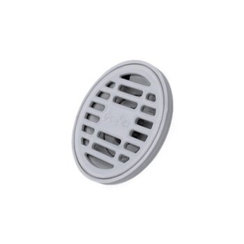 Resumidero Redondo Gris Cuerpo Rejilla Abs Coflex