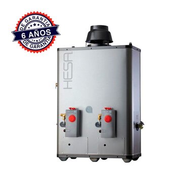 Calentador de Paso Hesa Rápida Recuperación Gas Lp 20 l