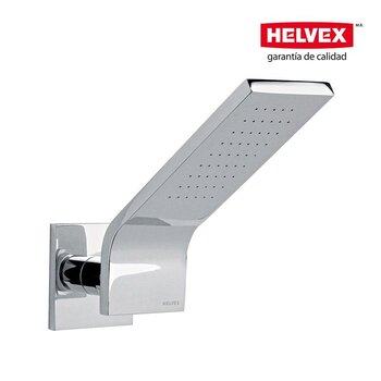 Regadera Chorro Fijo Helvex Brazo Chapetón Vertika H-904