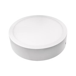 Luminario Led Sobreponer Blanco Luz Neutro 18 W Drum Estevez