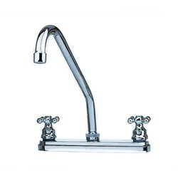 Mezcladora para fregadero Cruceta Cromo 8CR