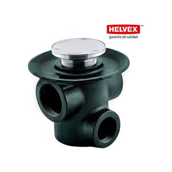 Coladera Helvex Tapa Ciega Redonda 26